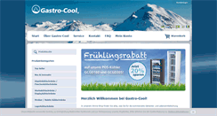 Desktop Screenshot of gastro-cool.de