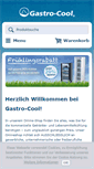Mobile Screenshot of gastro-cool.de